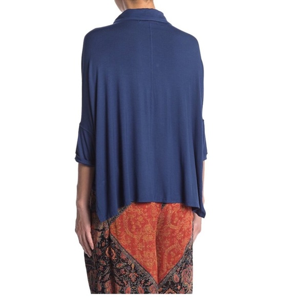 Free People Blue Andy Button Up Shirt. Size Small. - Picture 5 of 13